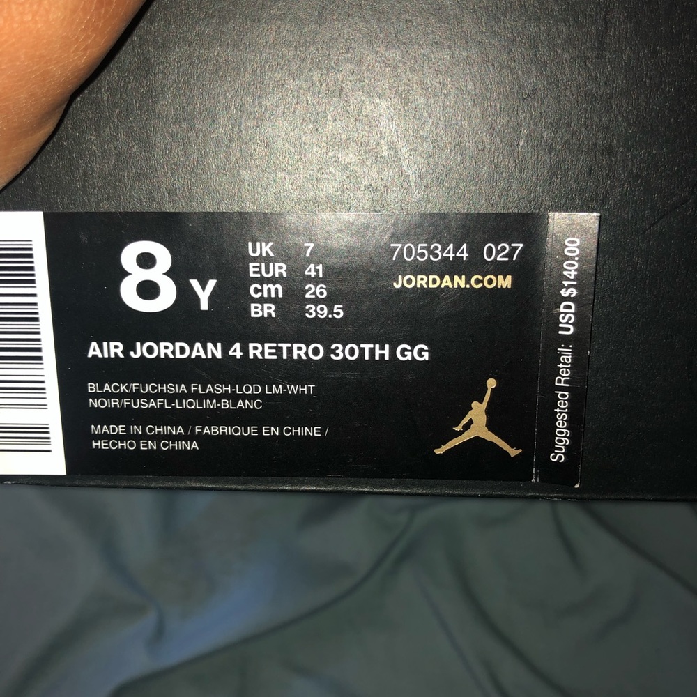 Air Jordan’s 4